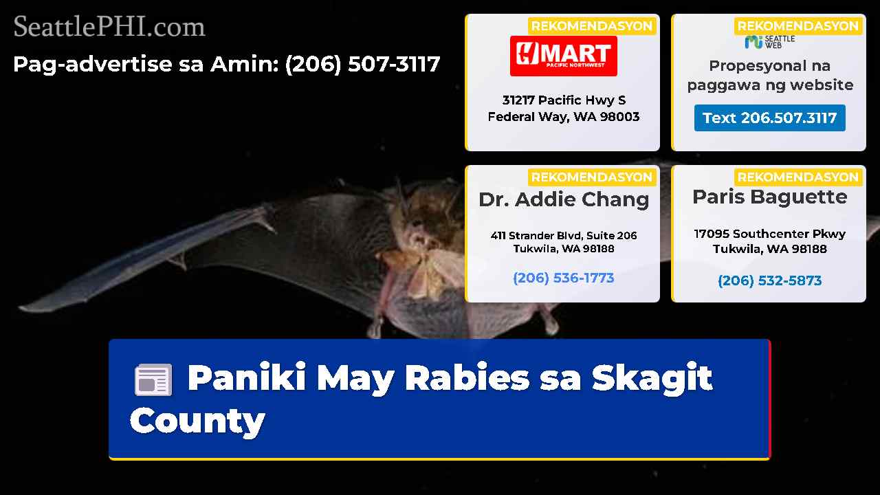 Paniki May Rabies sa Skagit County