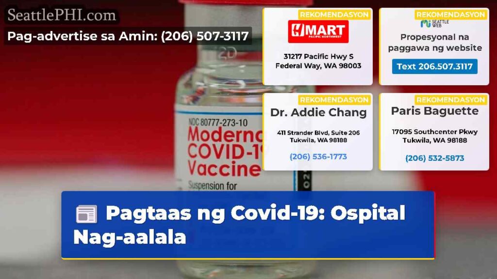 Pagtaas ng Covid-19: Ospital Nag-aalala