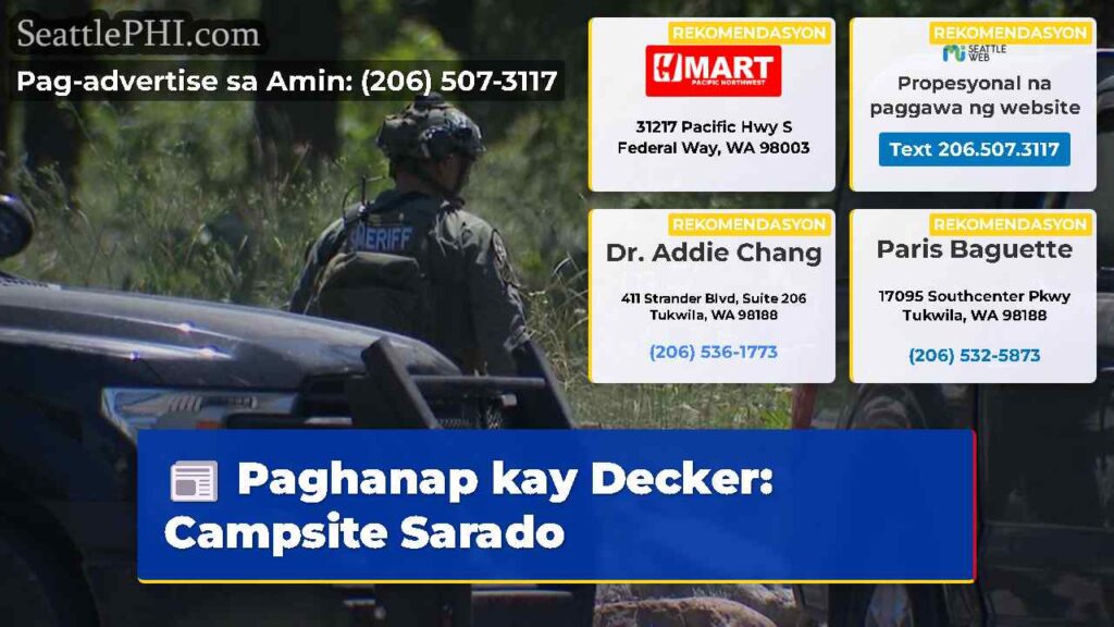 Paghanap kay Decker: Campsite Sarado