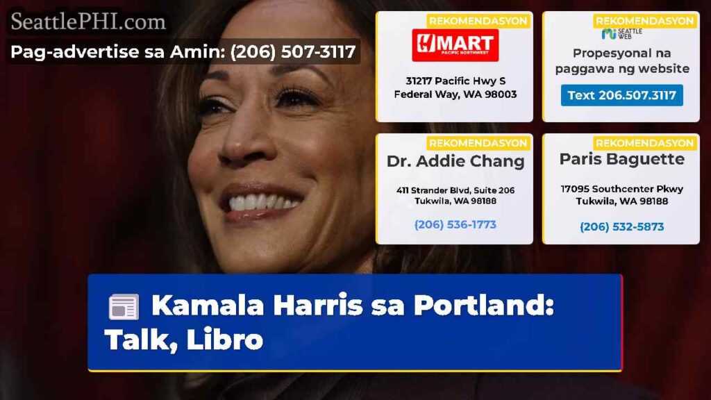 Kamala Harris sa Portland: Talk, Libro