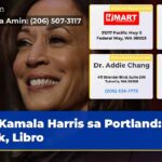 Kamala Harris sa Portland Talk Libro
