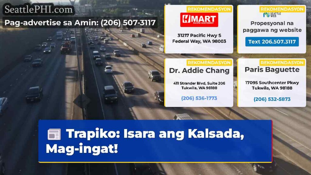Trapiko: Isara ang Kalsada, Mag-ingat!