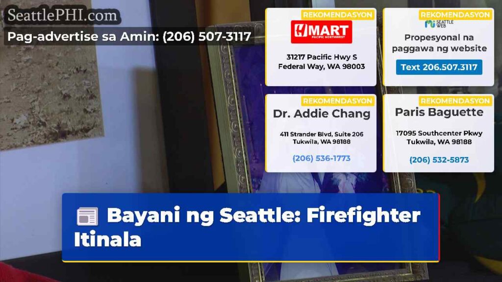 Bayani ng Seattle: Firefighter Itinala