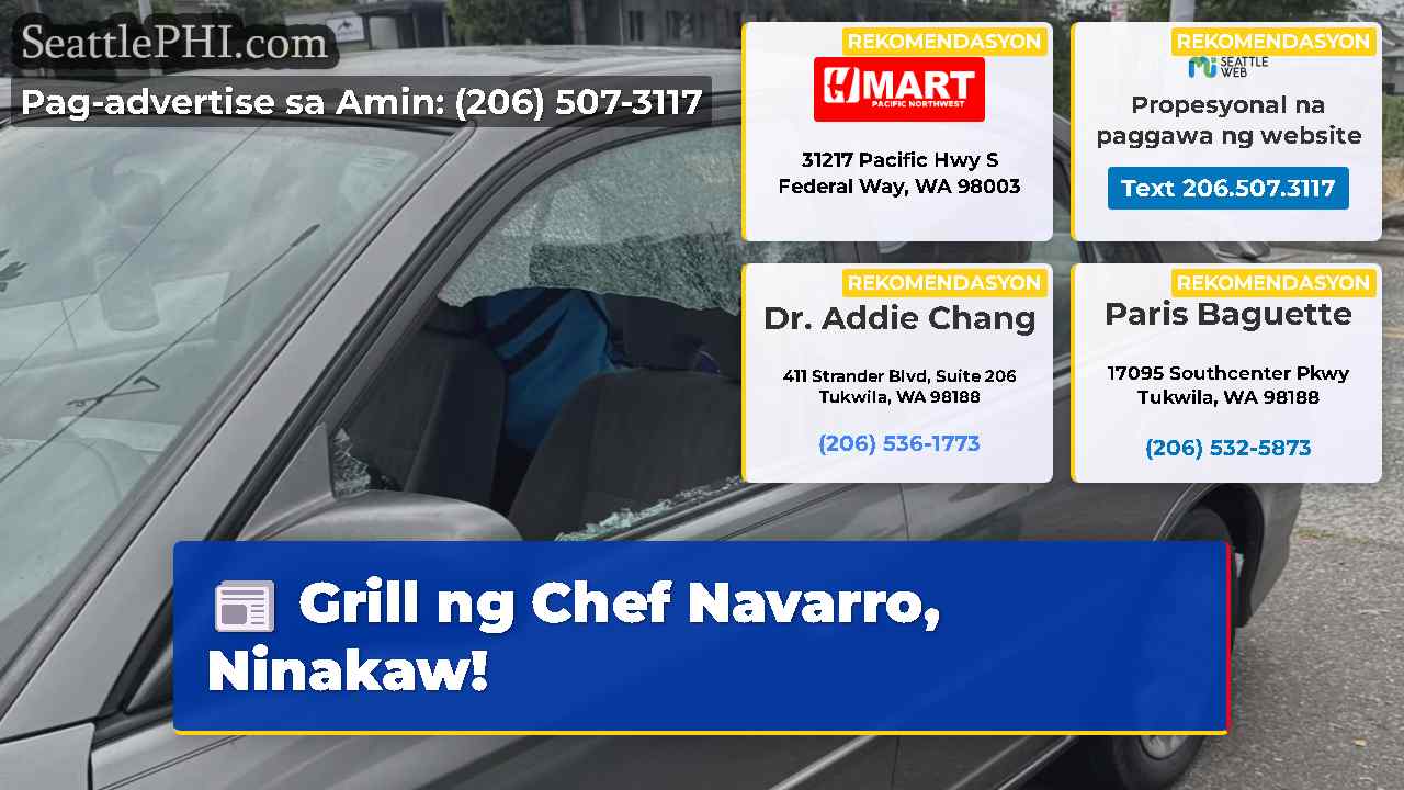 Grill ng Chef Navarro, Ninakaw!