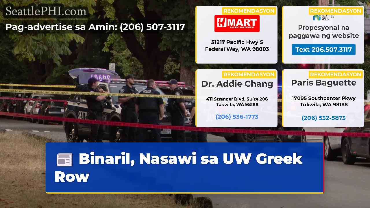 Binaril Nasawi sa UW Greek Row