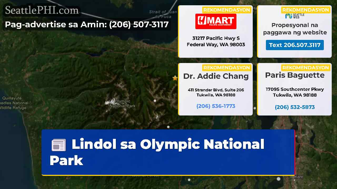 Lindol sa Olympic National Park