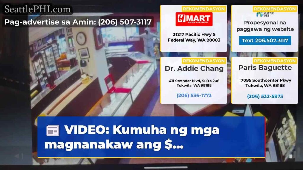 VIDEO: Kumuha ng mga magnanakaw ang $...