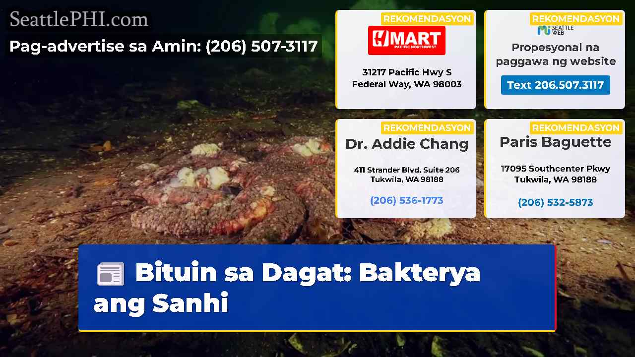 Bituin sa Dagat: Bakterya ang Sanhi