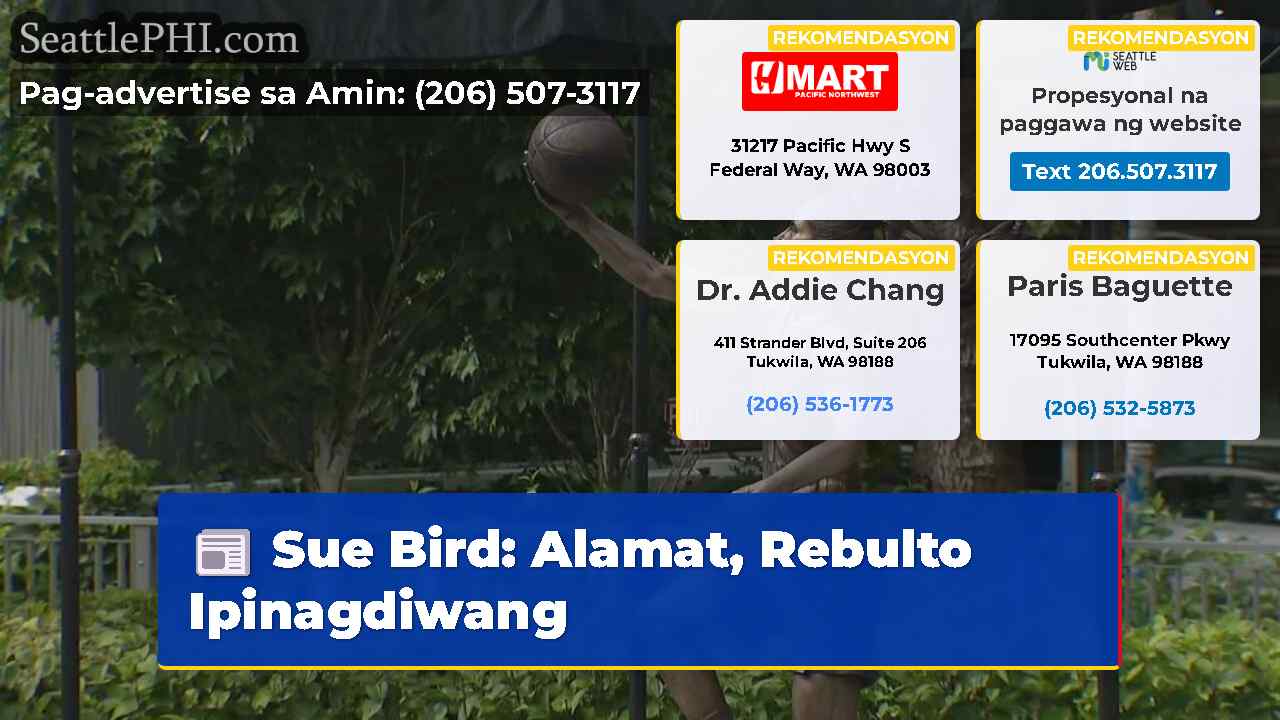 Sue Bird Alamat Rebulto Ipinagdiwang