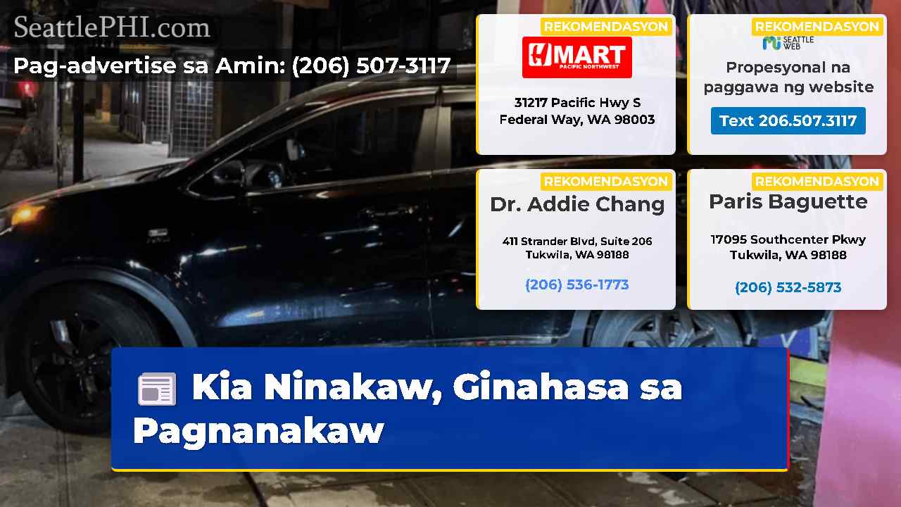Kia Ninakaw, Ginahasa sa Pagnanakaw