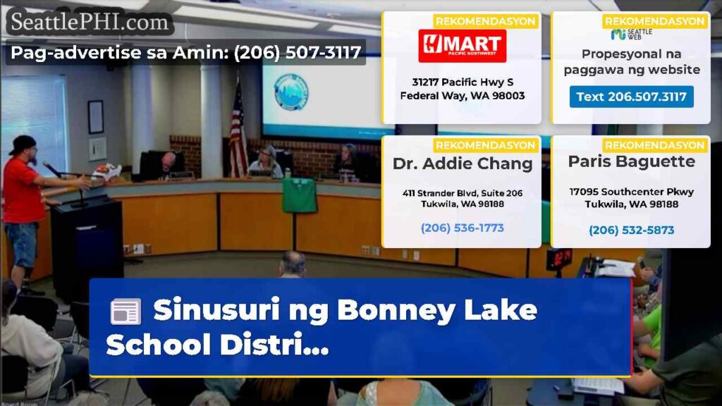 Sinusuri ng Bonney Lake School Distri...