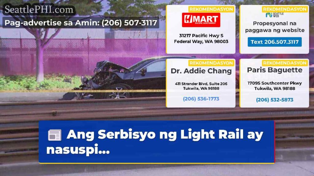 Ang Serbisyo ng Light Rail ay nasuspi...