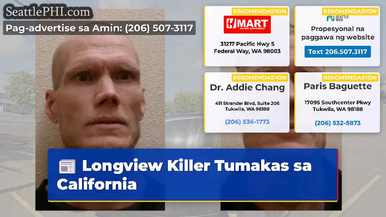 Longview Killer Tumakas sa California