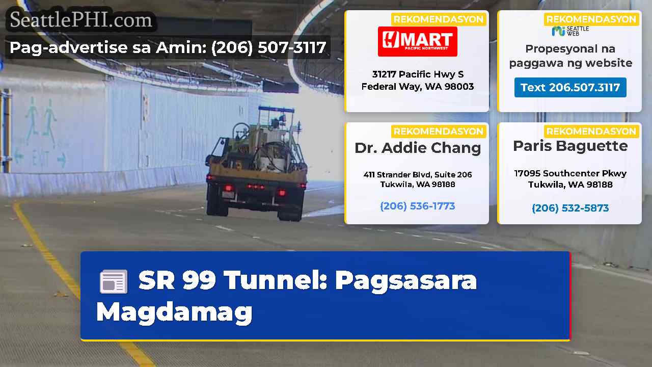SR 99 Tunnel Pagsasara Magdamag