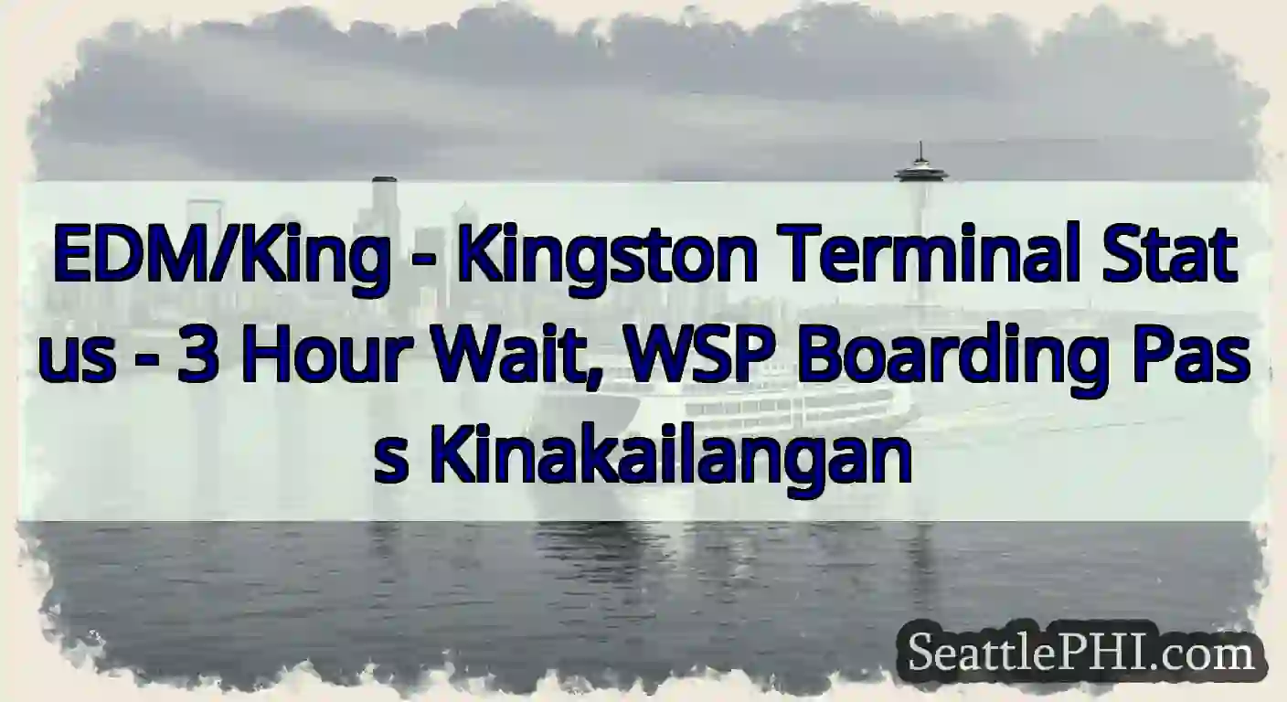 EDM/King - Kingston Terminal Status - 3 Hour