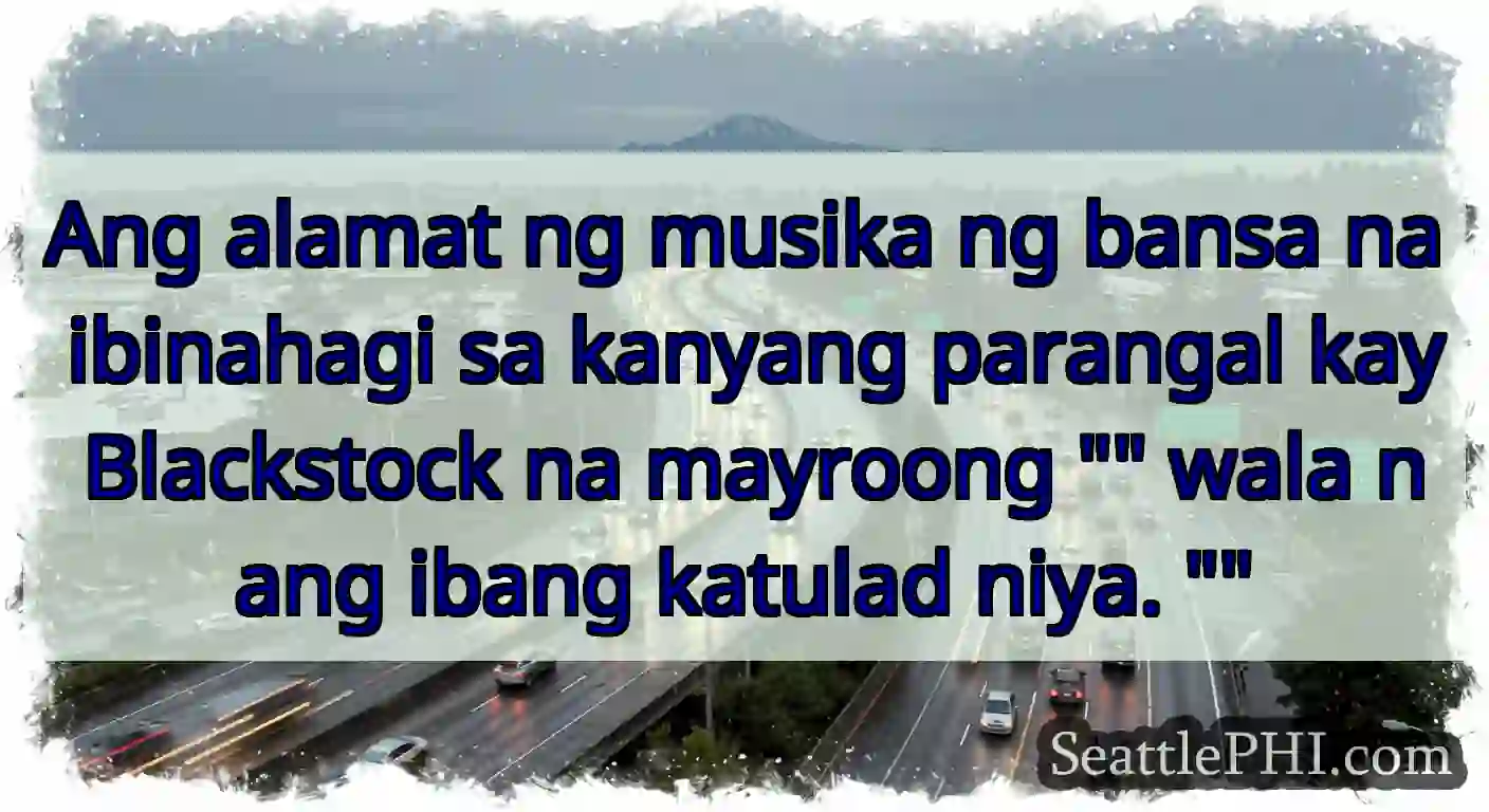 Ang alamat ng musika ng bansa na ibinahagi sa