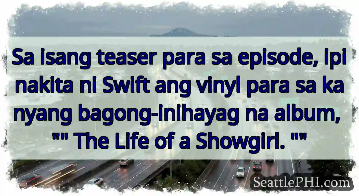 Sa isang teaser para sa episode, ipinakita ni