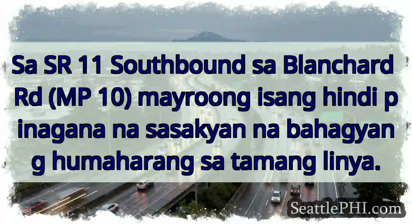 Sa SR 11 Southbound sa Blanchard Rd (MP 10)
