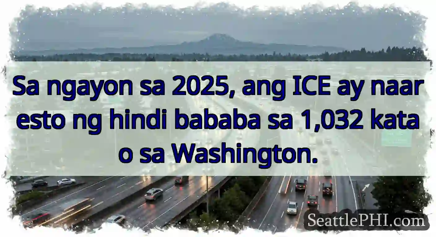 Sa ngayon sa 2025, ang ICE ay naaresto ng hindi