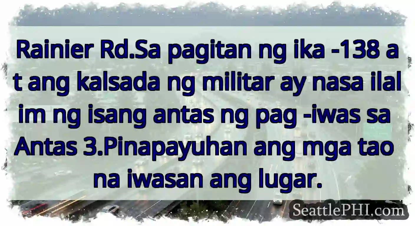 Rainier Rd.Sa pagitan ng ika -138 at ang kalsada