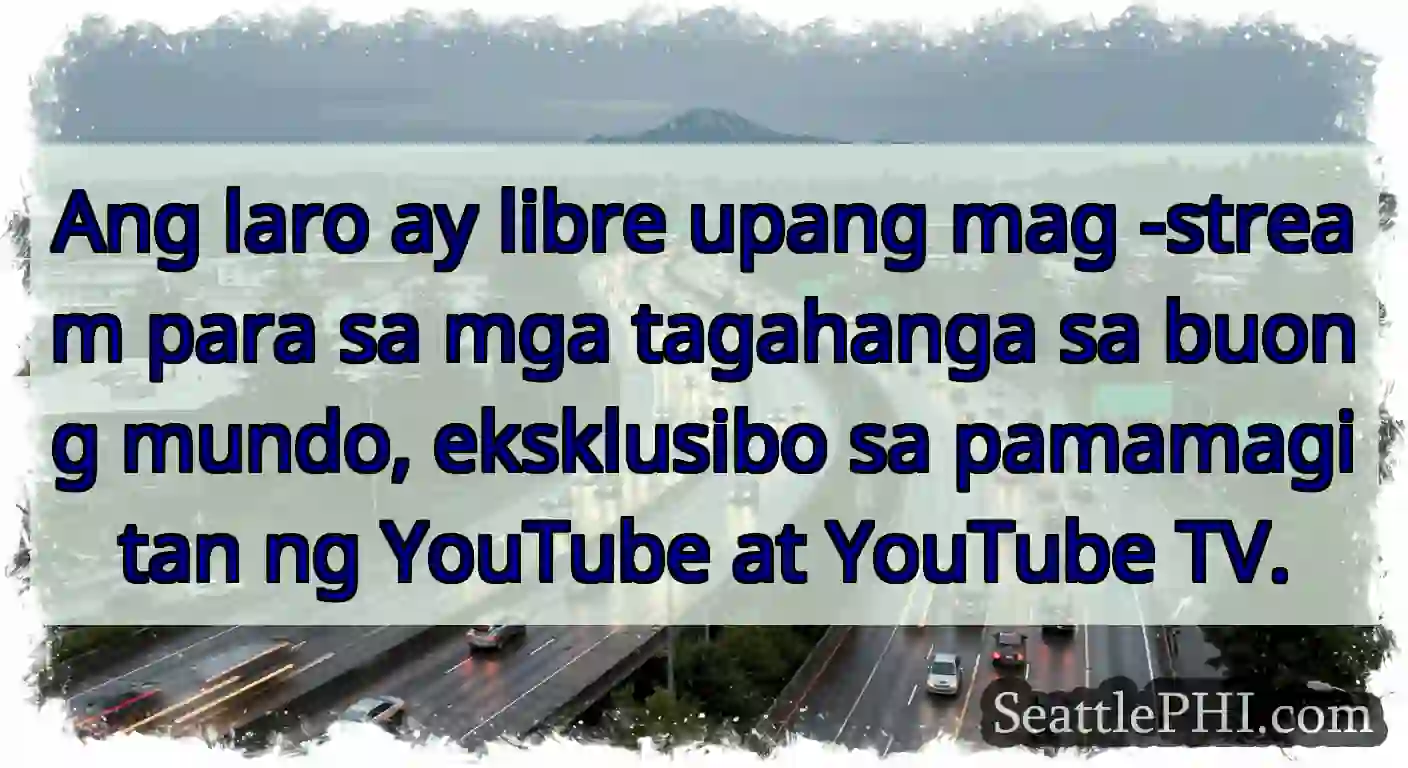 Ang laro ay libre upang mag -stream para sa mga