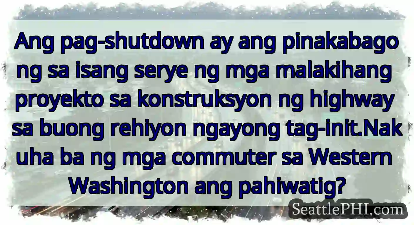 Ang pag-shutdown ay ang pinakabagong sa isang