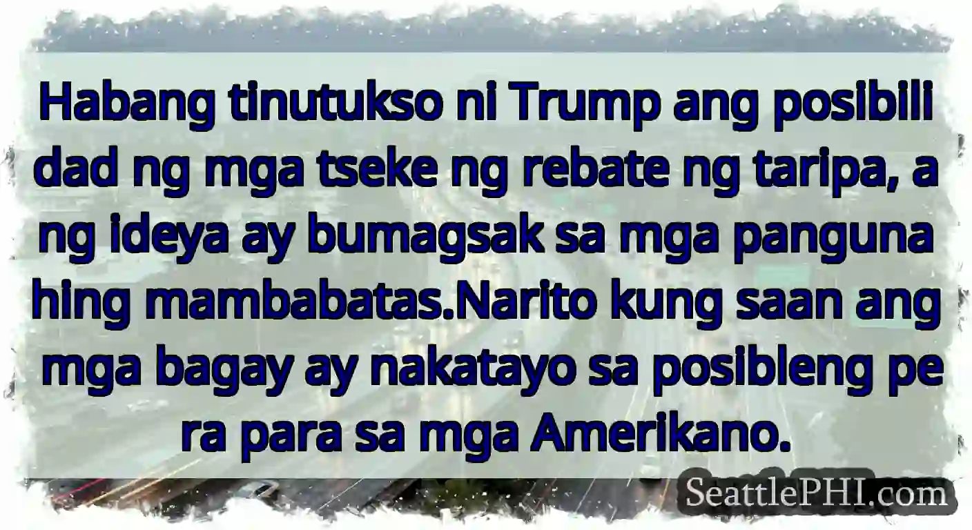 Habang tinutukso ni Trump ang posibilidad ng mga