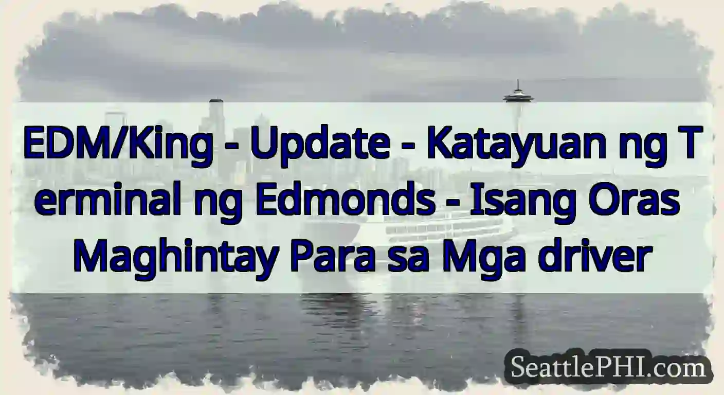 EDM/King - Update - Katayuan ng Terminal ng