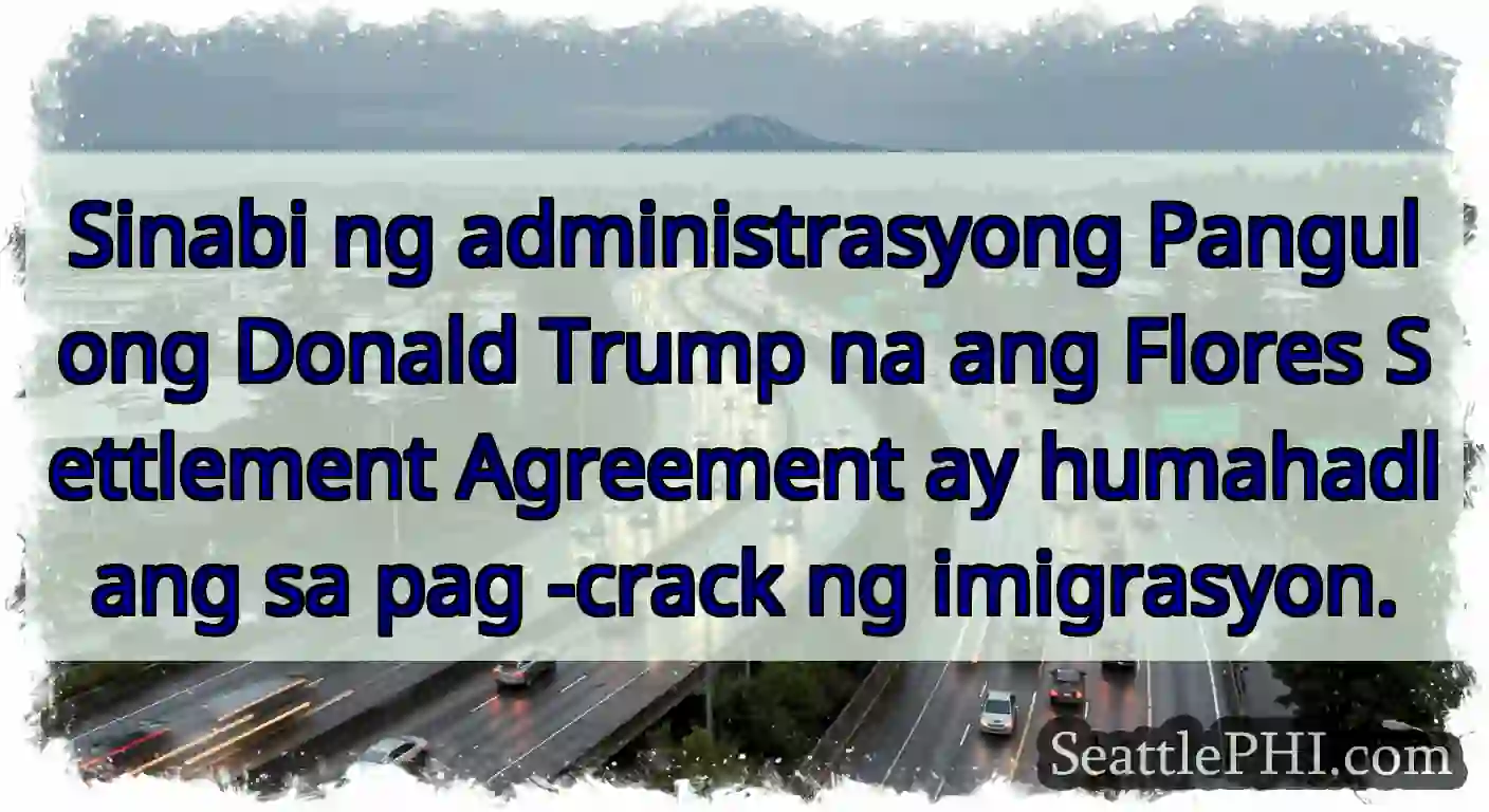 Sinabi ng administrasyong Pangulong Donald Trump