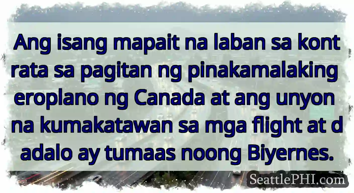 Ang isang mapait na laban sa kontrata sa pagitan