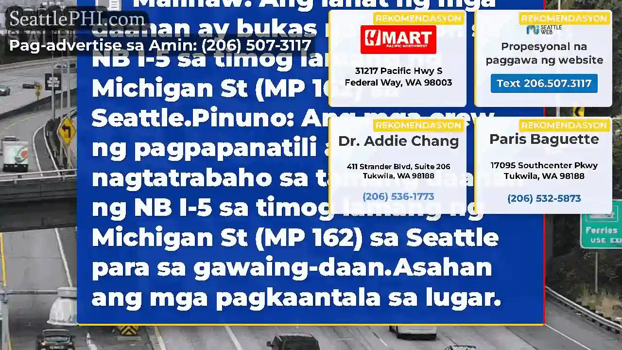 Malinaw: Ang lahat ng mga daanan ay bukas na