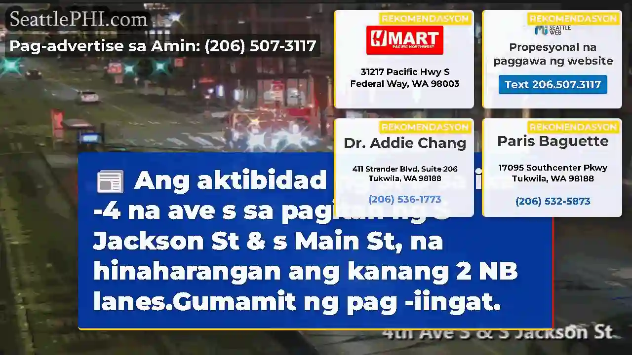 Ang aktibidad ng SFD sa ika -4 na ave s sa