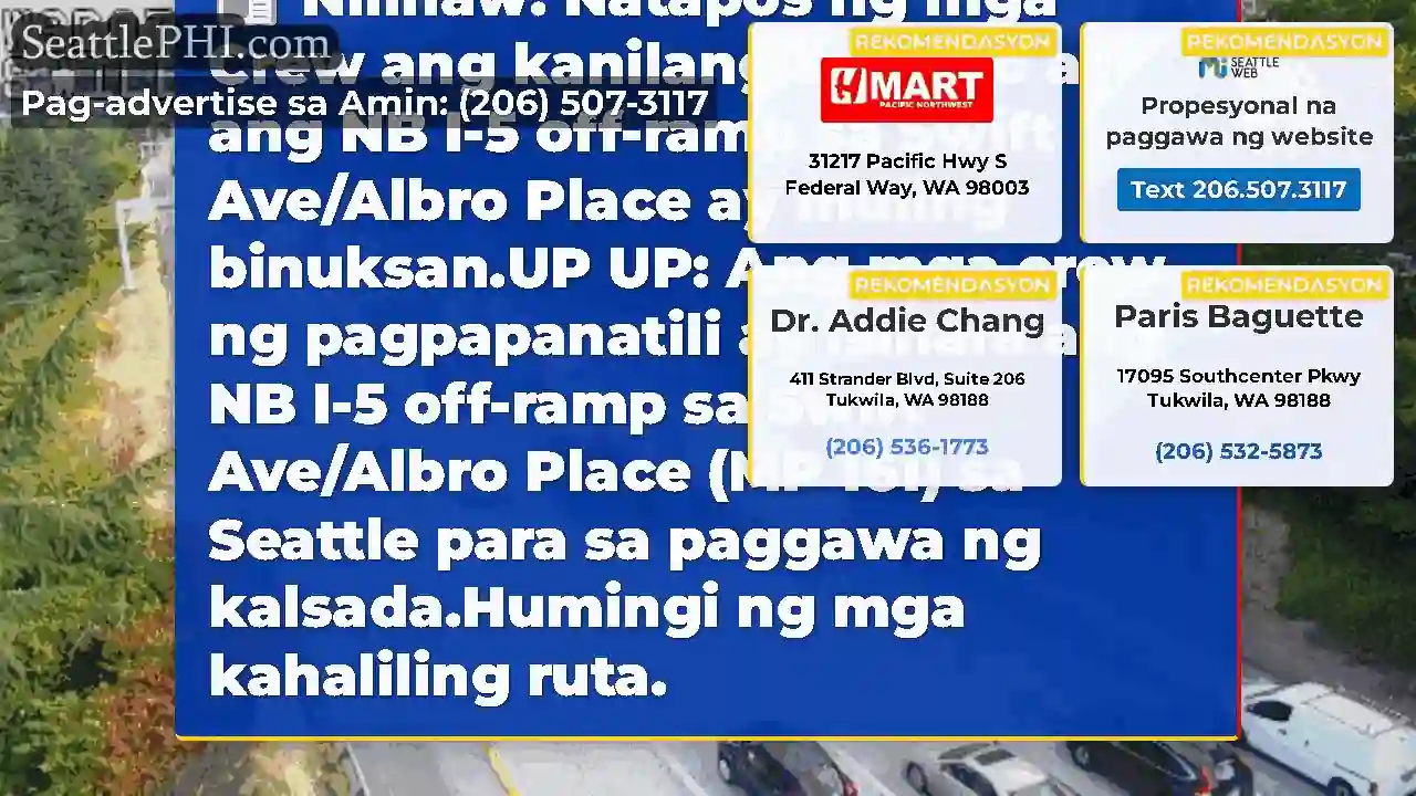 Nilinaw: Natapos ng mga Crew ang kanilang trabaho