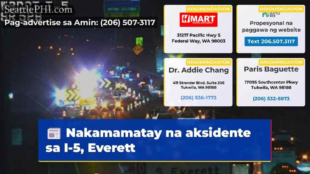 Nakamamatay na aksidente sa I-5, Everett