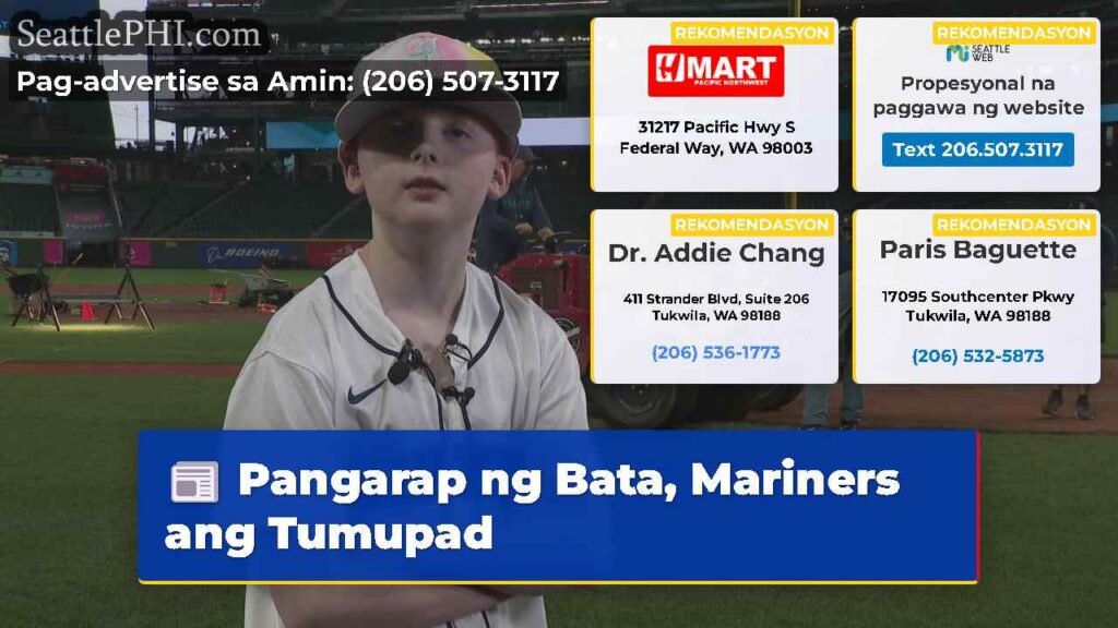 Pangarap ng Bata, Mariners ang Tumupad