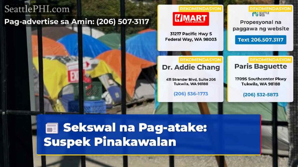 Sekswal na Pag-atake: Suspek Pinakawalan