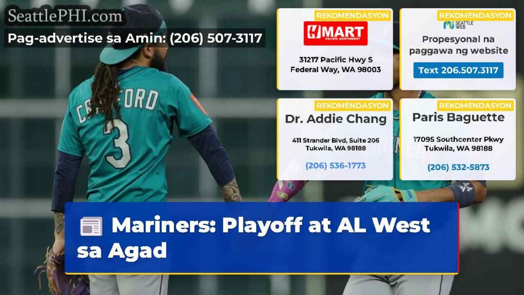 Mariners: Playoff at AL West sa Agad