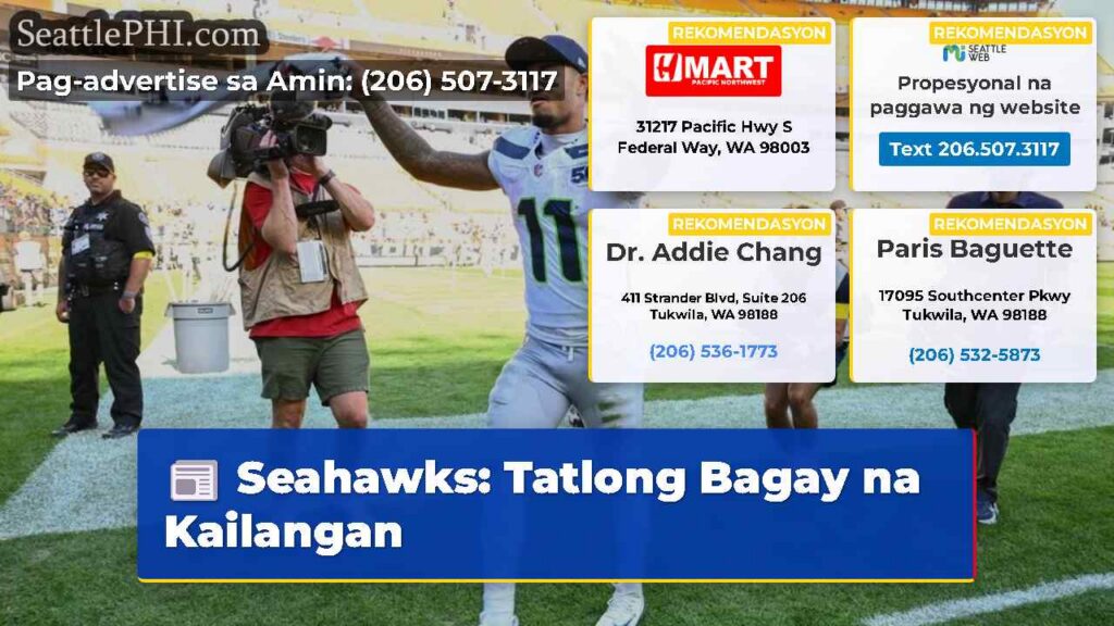 Seahawks: Tatlong Bagay na Kailangan