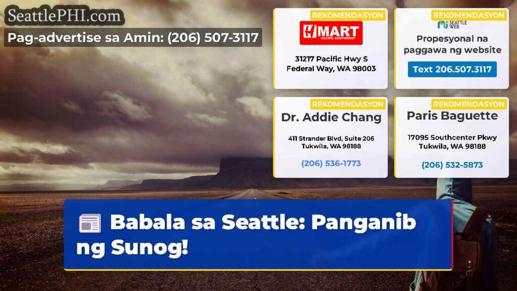 Babala sa Seattle: Panganib ng Sunog!