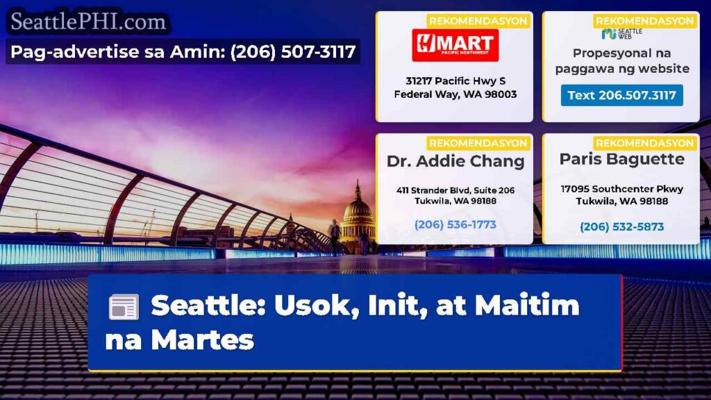 Seattle: Usok, Init, at Maitim na Martes