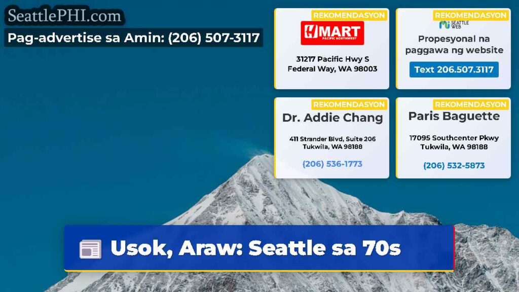 Usok, Araw: Seattle sa 70s