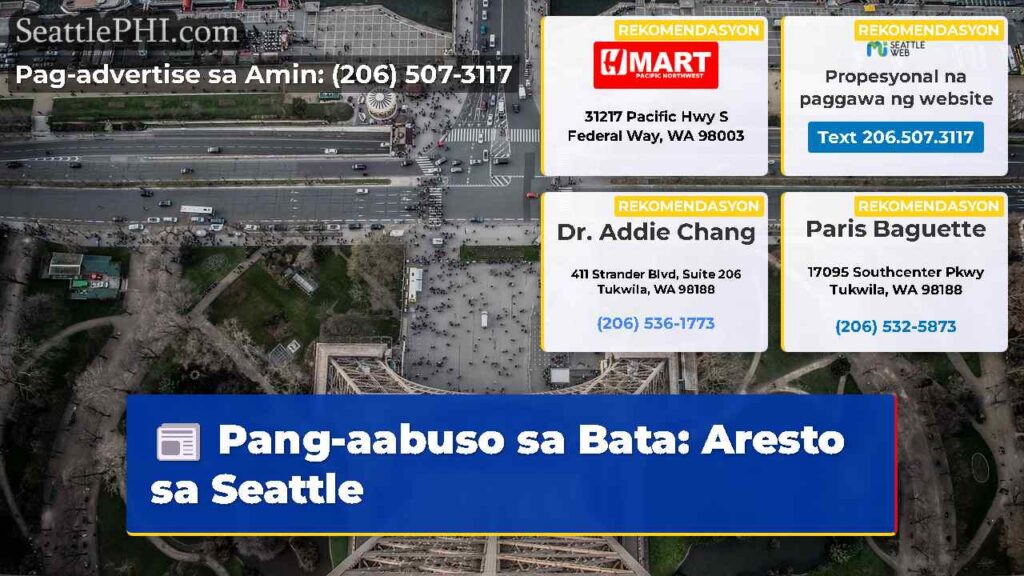 Pang-aabuso sa Bata: Aresto sa Seattle