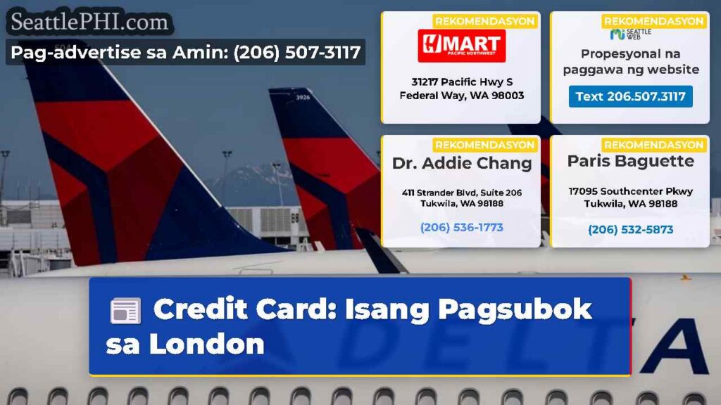 Credit Card: Isang Pagsubok sa London