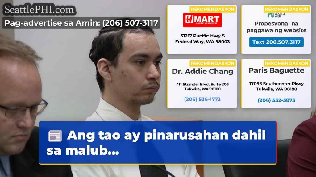 Ang tao ay pinarusahan dahil sa malub...