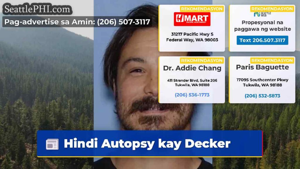 Hindi Autopsy kay Decker