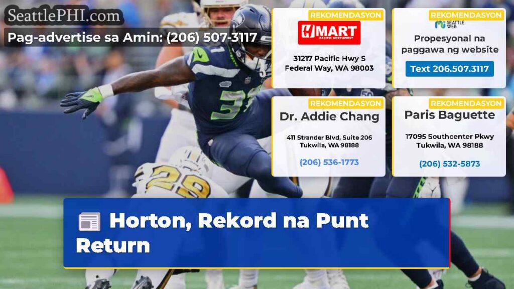 Horton, Rekord na Punt Return