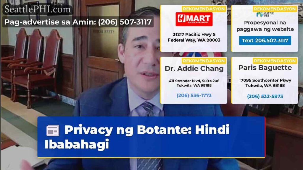Privacy ng Botante: Hindi Ibabahagi