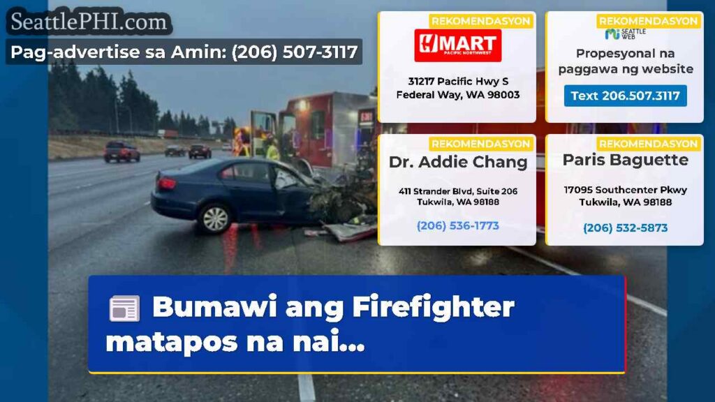 Bumawi ang Firefighter matapos na nai...