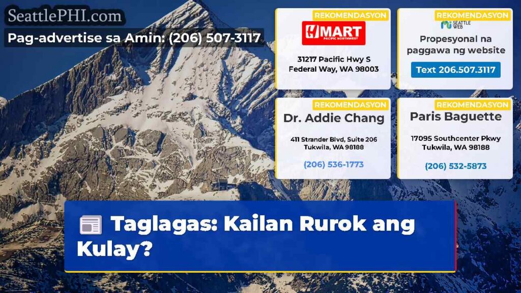 Taglagas: Kailan Rurok ang Kulay?