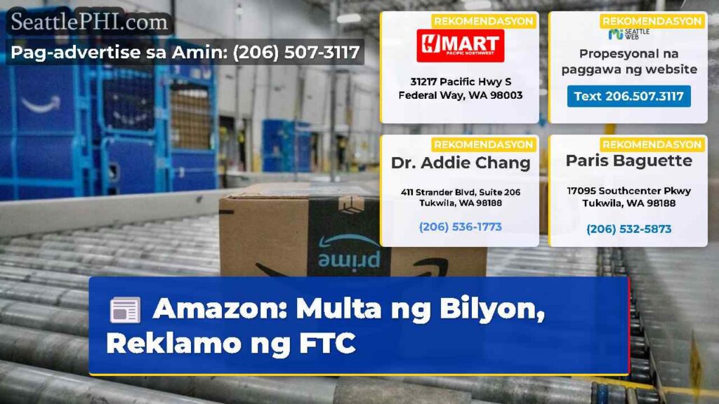 Amazon: Multa ng Bilyon, Reklamo ng FTC